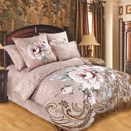 Комплект постельного белья Tiffany ЦВЕТОЧНЫЙ ИНЕЙ, цвет мультиколор, европейский