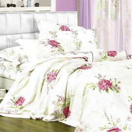 Комплект постельного белья Leonardo SPENISH ROSE, цвет кремовый, европейский