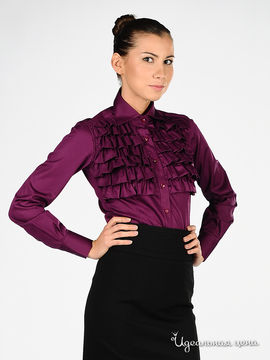 Рубашка Alonzo Corrado женская, цвет лиловый
