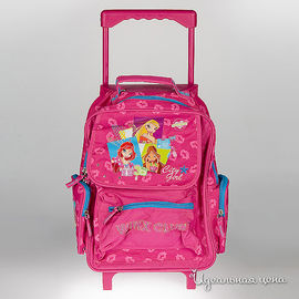 Сумка-рюкзак на колесиках Pinky