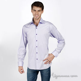 Рубашка с длинным рукавом Jess France мужская, цвет лиловый