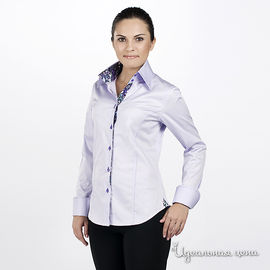 Рубашка с длинным рукавом Jess France женская, цвет лиловый