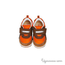 Туфли Ginoble детские, цвет коричневый / оранжевый