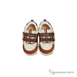 Туфли Ginoble детские, цвет белый / коричневый