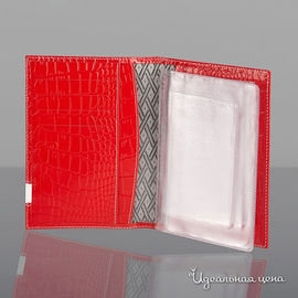 Бумажник для документов Dimanche, цвет красный / белый