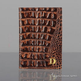 Обложка для паспорта Dimanche, цвет коричневый