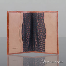 Обложка для паспорта Dimanche, цвет коричневый