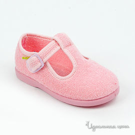 Туфли домашние Wag boys для девочки, цвет светло-розовый