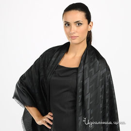 Платок Valentino женский, цвет чёрный, 140х140см