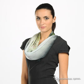 Платок Valentino женский, цвет серый / зелёный, 90х90см