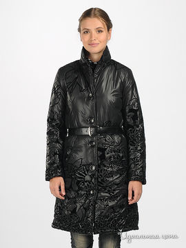 пальто F5jeans женское, цвет черный
