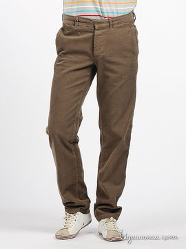 Брюки Calvin Klein Jeans мужские, цвет серо-коричневый