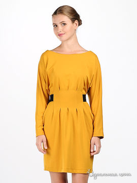 Платье Argent женское, цвет горчичный