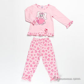 Пижама Cherubino для девочки, цвет розовый, рост 104-122 см
