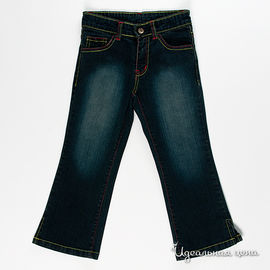 Капри джинсовые VIDay Collection для девочки, цвет черный