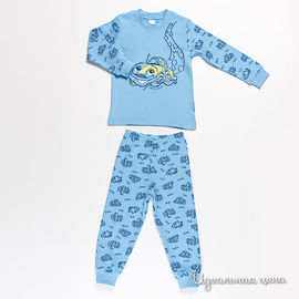 Пижама Cherubino для мальчика, цвет голубой, рост 80-98 см
