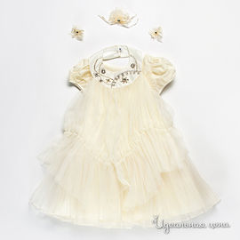 Платье VIDay Collection для девочки, цвет бледно-желтый