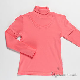 Водолазка Cherubino для девочки, цвет розовый, рост 122-146 см