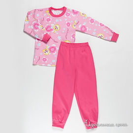 Пижама Cherubino детская, цвет розовый, рост 98-122 см