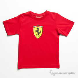 Футболка Ferrari БИГ СКУДЕТТО детская, цвет красный