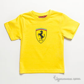 Футболка Ferrari БИГ СКУДЕТТО детская, цвет желтый