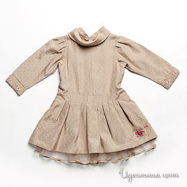 Платье Kenzo kids для девочки, цвет светло-серый