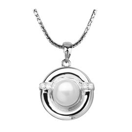 Кулон De'luna, с пресноводным жемчугом, серебро