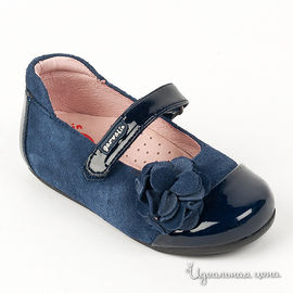 Туфли Garvalin для девочки, цвет синий