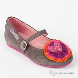 Туфли Agatha Ruiz de la Prada для девочки, цвет серый