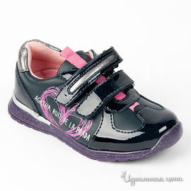 Ботинки Agatha Ruiz de la Prada детские, цвет черный / розовый