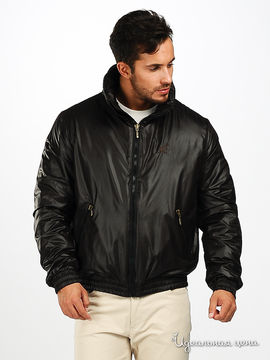 Куртка Australian мужская, цвет черный / коричневый