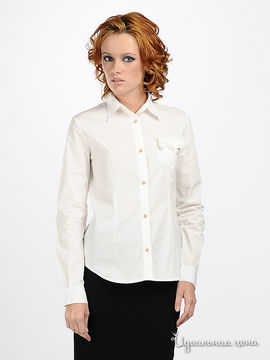 Рубашка Moschino MS женская, цвет бежевый