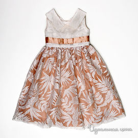 Платье Chavi для девочки, цвет молочный / кремовый, рост 92-116 см