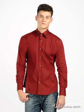 Рубашка Antony Morato мужская, цвет темно-красный