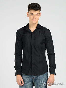 Рубашка Antony Morato мужская, цвет черный