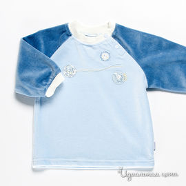 Кофта Liliput для ребенка, цвет голубой / белый / синий