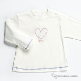 Кофта Liliput для ребенка, цвет белый / сиреневый / розовый