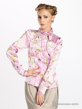 Блуза Maria Rybalchenko женская, цвет светло-розовый