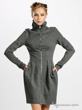 Платье Maria Rybalchenko женское, цвет серый