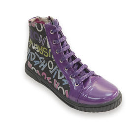 Ботинки M-TEEN, фиолетовый/черные, размер 22-25