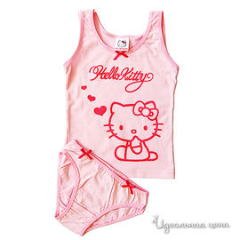 Комплект Cartoon brands "HELLO KITTY" для девочки, цвет розовый