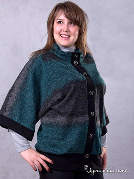 Блузка Wisell женская, цвет серый / зеленый