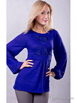 Блуза Wisell женская, цвет сине-фиолетовый