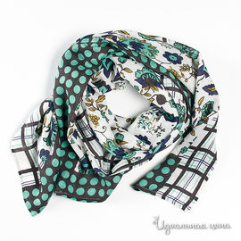 Платок Laura Biagiotti шарфы женский, цвет зеленый