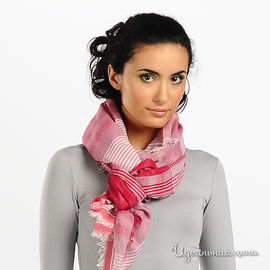 Палантин Laura Biagiotti шарфы женский, цвет розовый