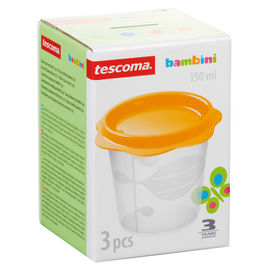контейнер для продуктов детского питания Tescoma BAMBINI, 3 шт по 150 мл