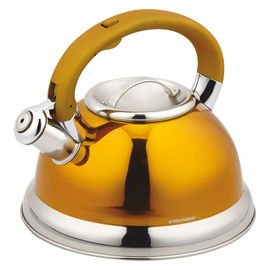 Чайник со свистком Vissner, цвет золотистый, 2,5л