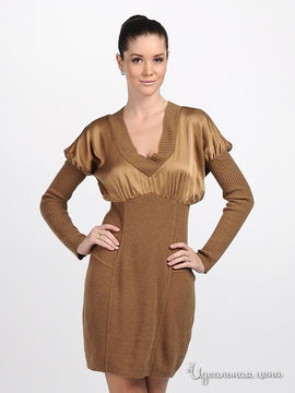 Платье LoveSexMoney женское, цвет коричневый