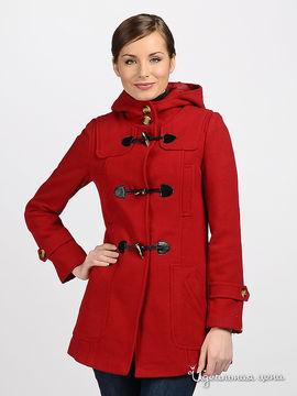 Пальто Cavalini женское, цвет красный