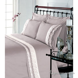 Комплект постельного белья Issimo BEZONS, цвет палевый, 2-х спальный евро